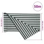 Red de privacidad HDPE verde y blanco 1x50 m 75 g/m² de , Sombrillas - Ref: Foro24-4003709, Precio: 33,64 €, Descuento: %