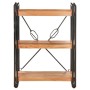 Estantería de 3 niveles de madera maciza de acacia 60x30x80 cm de , Librerías y estanterías - Ref: Foro24-320613, Precio: 122...