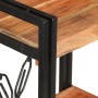Estantería de 3 niveles de madera maciza de acacia 60x30x80 cm de , Librerías y estanterías - Ref: Foro24-320613, Precio: 122...