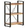 Estantería de 3 niveles de madera maciza de acacia 60x30x80 cm de , Librerías y estanterías - Ref: Foro24-320613, Precio: 120...