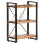 Estantería de 3 niveles de madera maciza de acacia 60x30x80 cm de , Librerías y estanterías - Ref: Foro24-320613, Precio: 122...