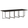 Set comedor de jardín 11 pzas y cojines ratán sintético marrón de , Conjuntos de jardín - Ref: Foro24-3210573, Precio: 974,87...