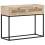 Mesa consola madera maciza de mango y caña natural 100x35x76 cm by vidaXL, Side tables - Ref: Foro24-323512, Price: 123,60 €,...