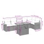 Set sofás de jardín 7 piezas y cojines ratán sintético beige de , Conjuntos de jardín - Ref: Foro24-3273530, Precio: 484,06 €...
