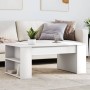 Mesa de centro madera de ingeniería blanco 102x55x42 cm de , Mesas de centro - Ref: Foro24-831853, Precio: 58,18 €, Descuento: %