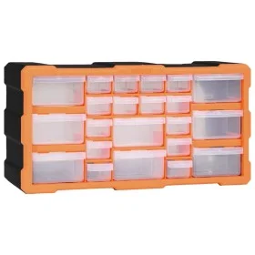 Organizador multicajones con 22 cajones 49x16x25,5 cm de vidaXL, Cajas de herramientas - Ref: Foro24-147583, Precio: 35,57 €,...