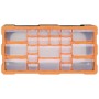 Organizador multicajones con 22 cajones 49x16x25,5 cm de vidaXL, Cajas de herramientas - Ref: Foro24-147583, Precio: 36,07 €,...