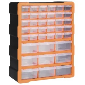 Multi-drawer organizer with 39 drawers 38x16x47 cm by vidaXL, Toolboxes - Ref: Foro24-147585, Price: 51,65 €, Discount: %