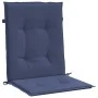 Cojines para silla con respaldo bajo 2 uds tela azul marino de , Cojines para sillas y sofás - Ref: Foro24-378680, Precio: 26...