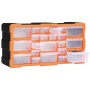 Organizador multicajones con 22 cajones 49x16x25,5 cm de vidaXL, Cajas de herramientas - Ref: Foro24-147583, Precio: 36,07 €,...