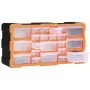 Organizer mit mehreren Schubladen und 22 Schubladen 49 x 16 x 25,5 cm von vidaXL, Werkzeugkästen - Ref: Foro24-147583, Preis:...