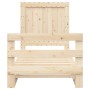 Estructura de cama con cabecero madera maciza de pino 90x200 cm de , Camas y somieres - Ref: Foro24-3281538, Precio: 145,44 €...