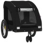 Remolque de bicicleta mascotas hierro tela Oxford negro de , Cochecitos para mascotas - Ref: Foro24-93975, Precio: 102,05 €, ...