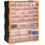 Multi-drawer organizer with 39 drawers 38x16x47 cm by vidaXL, Toolboxes - Ref: Foro24-147585, Price: 51,65 €, Discount: %