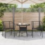 Sillas de jardín 2 unidades ratán sintético negro de , Sillas de jardín - Ref: Foro24-369098, Precio: 94,34 €, Descuento: %