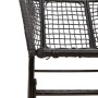 Sillas de jardín 2 unidades ratán sintético negro de , Sillas de jardín - Ref: Foro24-369098, Precio: 94,34 €, Descuento: %