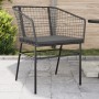 Sillones de jardín con cojines 2 uds ratán sintético negro de , Sillas de jardín - Ref: Foro24-369100, Precio: 92,21 €, Descu...