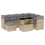 Set de sofás de jardín y cojines 8 piezas ratán sintético beige de , Conjuntos de jardín - Ref: Foro24-3274679, Precio: 526,1...