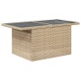 Set de sofás de jardín y cojines 8 piezas ratán sintético beige de , Conjuntos de jardín - Ref: Foro24-3274679, Precio: 526,1...