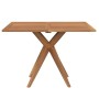 Mesa de jardín cuadrada madera maciza de acacia 110x110x75 cm de , Mesas de jardín - Ref: Foro24-367837, Precio: 197,45 €, De...