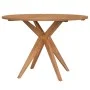 Mesa de jardín redonda madera maciza de acacia Ø110x75 cm de , Mesas de jardín - Ref: Foro24-367835, Precio: 222,86 €, Descue...