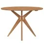 Mesa de jardín redonda madera maciza de acacia Ø110x75 cm de , Mesas de jardín - Ref: Foro24-367835, Precio: 222,86 €, Descue...