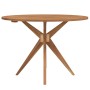 Mesa de jardín redonda madera maciza de acacia Ø110x75 cm de , Mesas de jardín - Ref: Foro24-367835, Precio: 222,06 €, Descue...
