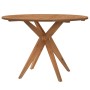 Mesa de jardín redonda madera maciza de acacia Ø110x75 cm de , Mesas de jardín - Ref: Foro24-367835, Precio: 222,06 €, Descue...