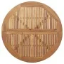 Mesa de jardín redonda madera maciza de acacia Ø110x75 cm de , Mesas de jardín - Ref: Foro24-367835, Precio: 222,86 €, Descue...