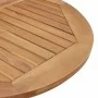 Mesa de jardín redonda madera maciza de acacia Ø110x75 cm de , Mesas de jardín - Ref: Foro24-367835, Precio: 222,86 €, Descue...