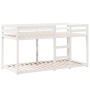 Litera con techo madera maciza de pino blanco 90x200 cm de , Camas y somieres - Ref: Foro24-3281971, Precio: 253,06 €, Descue...