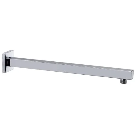 Barra de soporte ducha cuadrada acero inox 201 plateado 40 cm de vidaXL, Puertas de ducha - Ref: Foro24-147732, Precio: 18,34...