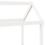 Sofá cama con techo madera maciza de pino blanco 90x200 cm de , Camas y somieres - Ref: Foro24-3282203, Precio: 202,88 €, Des...