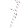Clavijas para tienda 24 uds acero galvanizado 30 cm Ø4 mm de , Accesorios para tiendas de campaña - Ref: Foro24-4009323, Prec...