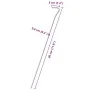 Clavijas para tienda 24 uds acero galvanizado 30 cm Ø4 mm de , Accesorios para tiendas de campaña - Ref: Foro24-4009323, Prec...