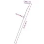 Clavijas para tienda 50 uds acero galvanizado 23 cm Ø3 mm de , Accesorios para tiendas de campaña - Ref: Foro24-4009328, Prec...