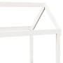 Sofá cama con techo madera maciza de pino blanco 90x190 cm de , Camas y somieres - Ref: Foro24-3282215, Precio: 195,83 €, Des...