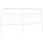 Cabecero de metal blanco 193 cm de , Cabeceros y pies de cama - Ref: Foro24-377203, Precio: 41,56 €, Descuento: %