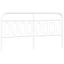 White metal headboard 193 cm by , Headboards and footboards - Ref: Foro24-377203, Price: 41,06 €, Discount: %
