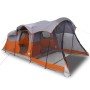 Tienda de campaña familiar túnel 8 personas impermeable naranja de , Tiendas de campaña - Ref: Foro24-94787, Precio: 227,96 €...