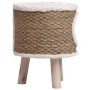 Casa para gatos con patas de madera 41 cm hierba marina de vidaXL, Mobiliario para gatos - Ref: Foro24-170970, Precio: 48,71 ...