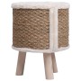 Casa para gatos con patas de madera 41 cm hierba marina de vidaXL, Mobiliario para gatos - Ref: Foro24-170970, Precio: 48,71 ...