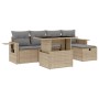 Juego de sofás jardín con cojines 6 pzas ratán sintético beige de , Conjuntos de jardín - Ref: Foro24-3274969, Precio: 405,17...