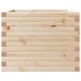 Jardinera de madera maciza de pino 60x60x46 cm de , Maceteros y jardineras - Ref: Foro24-3282409, Precio: 117,81 €, Descuento: %