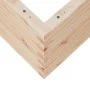 Jardinera de madera maciza de pino 60x60x46 cm de , Maceteros y jardineras - Ref: Foro24-3282409, Precio: 117,81 €, Descuento: %