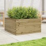 Jardinera de madera de pino impregnada 90x90x46 cm de , Maceteros y jardineras - Ref: Foro24-3282428, Precio: 183,13 €, Descu...