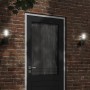 Apliques de exterior 2 unidades acero inoxidable negro de , Iluminación de exterior - Ref: Foro24-4006233, Precio: 51,97 €, D...