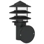 Apliques de exterior 2 unidades acero inoxidable negro de , Iluminación de exterior - Ref: Foro24-4006233, Precio: 51,16 €, D...