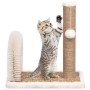 Árbol para gatos con cepillo de aseo y poste rascador de vidaXL, Mobiliario para gatos - Ref: Foro24-170971, Precio: 39,51 €,...