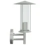 Aplique de exterior de acero inoxidable plateado de , Iluminación de exterior - Ref: Foro24-4006244, Precio: 28,23 €, Descuen...